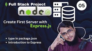Introduction to Express  Full Stack Project  Lecture 05 [upl. by Martres]
