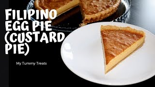 EGG PIE RECIPE  How to make Egg Pie Recipe [upl. by Brandt]