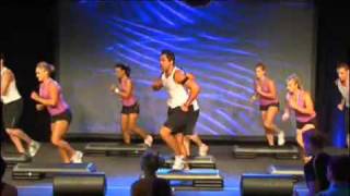 Les Mills BODYSTEP® 84 footage from Ultimate Super Workshop Sydney 2011 [upl. by Atiuqan]