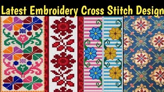 Latest Embroidery Cross Stitch DesignsDosuti Designscookncraftainment crossstitch embroidery [upl. by Noerb365]