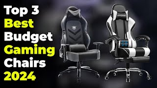 Top 3 Best Budget Gaming Chairs 2024  Best Budget Friendly Gaming Chair For Gamer😍🔥 [upl. by Licht]