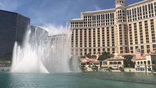 Bellagio Fountains quotTime to Say Goodbyequot Las Vegas 4K [upl. by Yllrebmik]