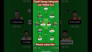 GUY vs HAM dream11 team [upl. by Solly]