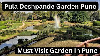 Pula Deshpande Garden Pune  Okayama Friendship Japanese Garden Pune Best Garden Pune  Travfoodie [upl. by Eiknarf]