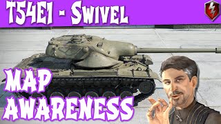 WOT Blitz  T54E1  Map Awareness  Head on a swivel  American Tier 9 Mastery [upl. by Yarezed]