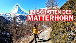 Wanderung in Zermatt mit Blick auf das Matterhorn Sunegga über Findeln [upl. by Hoshi929]