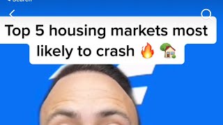 Zillow Top 5 markets heading for a Housing Crash [upl. by Ybreh]