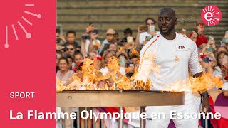 Ladji Doucouré enflamme le stade Robert Bobin  flammeolympique [upl. by Richards953]