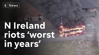 Northern Ireland Emergency talks take place after ‘worst rioting in recent years’ [upl. by Lau895]