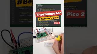 Read and Display Temperature Data on Raspberry Pi Pico 2 Using MicroPython [upl. by Cedar]