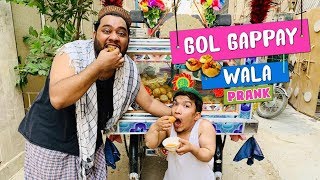 Gol Gappay Wala Prank  By Nadir Ali amp Rizwan Khan in  P 4 Pakao  2020 [upl. by Sidnee]