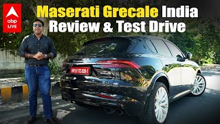 Maserati Grecale India Review amp Test Drive  ABPLIVE [upl. by Pelson]