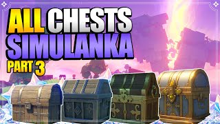 ALL 143 Chest Locations in Simulanka  Part 3  In Depth Follow Along 【Genshin Impact 48】 [upl. by Eri]