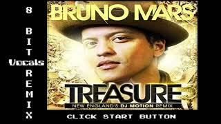 Bruno Mars  Treasure 8 Bit Vocals Remix [upl. by Kassi143]