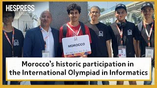 Moroccos historic participation in the 2024 International Olympiad in Informatics [upl. by Janek696]