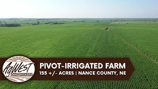 155  Acre PivotIrrigated Farm in Nance County NE [upl. by Treboh]