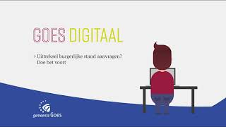 Uittreksel burgerlijke stand aanvragen Doe het online bij gemeente Goes [upl. by Aggappe179]