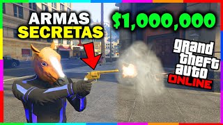 1000000 y 3 Armas SECRETAS GRATIS de GTA 5 Online COMO CONSEGUIRLO Guía Principiante GTA Online [upl. by Kcaz]