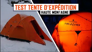 TEST TENTE DEXPÉDITION ET DE HAUTE MONTAGNE  Ferrino Pilier 2 [upl. by Kelci]