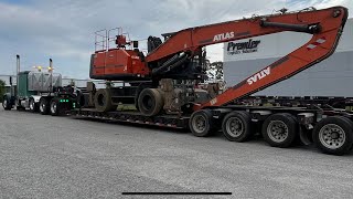 HEAVY HAULING IN DEPTH DETAIL LARGE LOAD🤙🏻🤙🏻💴💴 [upl. by Paulie889]