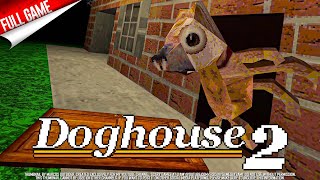 Doghouse 2 No Commentary Longplay ALL ENDINGS [upl. by Ihcekn210]