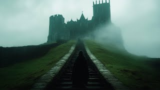 Misty Gothic Castle amp Mysterious Cloaked Figure  Dark Academia Ambience for Study amp Writing [upl. by Animsay]