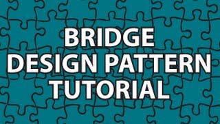 Bridge Design Pattern [upl. by Neicul]