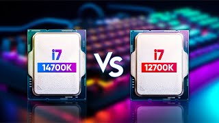 Core i7 14700K vs i7 12700K Worth Upgrading [upl. by Engracia]