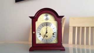 hermle westminster chime bracket clock [upl. by Mungo]