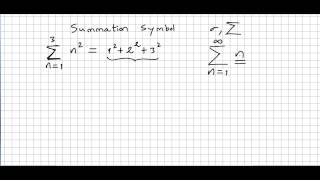 Linear Algebra 15 Summation Notation 1 [upl. by Dalis]