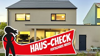 Einfamilienhaus mit cleverem Grundriss von Fertighaus Weiss  HausCheck  Hausbau Helden [upl. by Sue]