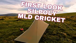 MLD SILPOLY Cricket first look pitching 140  145cm high  Mountain Laurel Designs [upl. by Derry]