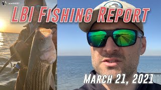 LBI Fishing Report 32121 [upl. by Saduj]