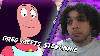 GREG MEETS STEVONNIE Steven Universe  Season 2 Ep 910 REACTION [upl. by Nagle]