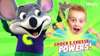 Chuck E Cheese Gave Us Powers Family Ticket Battle 2 KidCity [upl. by Hosbein199]