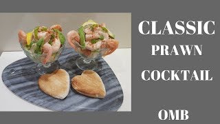 HOW TO PREPARE A CLASSIC PRAWN COCKTAIL SALAD FEBRUARY 2018 [upl. by Dowlen314]