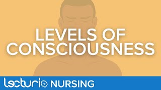 Level of Consciousness Terminology Lethargic Obtunded Stupor Comatose  Lecturio Nursing [upl. by Ahsiekel947]