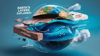 GEO  15 How Earths Layers Formed Lithosphere Hydrosphere and Atmosphere Explained [upl. by Aikahc167]