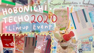 Hobonichi Techo 2020 Lineup Reveal in Tokyo  Sanrio x STATIONERY Cafe VLOG  Rainbowholic [upl. by Lawton169]