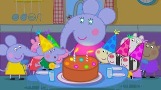 Peppa Pig Celebrates Edmond Elephants Birthday  Peppa Pig  Official Channel [upl. by Ayrb239]