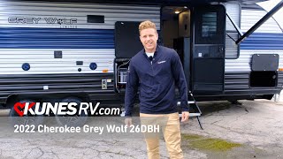 2022 Cherokee Grey Wolf 26DBH Review Details Specs [upl. by Bertelli]