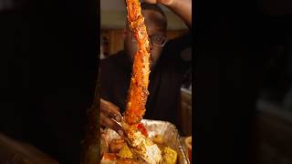 ASMR SEAFOOD BOIL MUKBANG Juicy Seafood foodreview asmr seafood shorts [upl. by Rehptsirhc777]