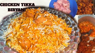 DOUBLE LAYER WALI CHICKEN TIKKA BIRYANIfull videoal Khan kitchen [upl. by Ennoryt]