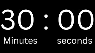 30 Minutes Countdown TimerTIMER FOR SUCCESSExactTimer ExactTimer [upl. by Slen]