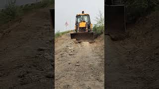 Jcb stunt  jcb doing stunt  jcb wala gana shortsvideo [upl. by Beutler]