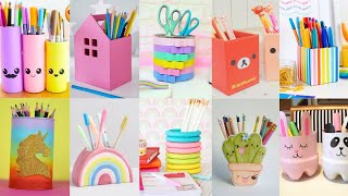 16 Cool PencilPen Holder Ideas l DIYs Pen Stand Ideas Best Out of Waste [upl. by Jasmin]