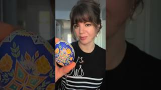 artist egg pysanky art batik asmr pisanki easteregg oddlysatisfying romanticera polish [upl. by Kahaleel962]