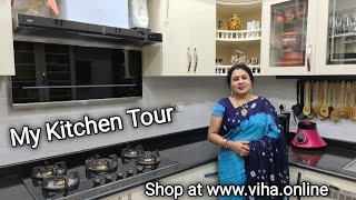 My Kitchen Tourஎன் சமையல் அறையை சுத்தி பார்க்கலாம் வாங்கAnitha Kuppusamy [upl. by Cerracchio]