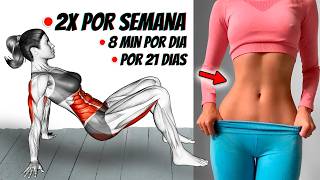 8 Min Abdominais Em Casa  Treino Abdominal Completo Sem Equipamentos ROTINA DIÁRIA [upl. by Nosredneh]