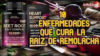 10 Enfermedades que Cura la Raíz de Remolacha [upl. by Dagley]